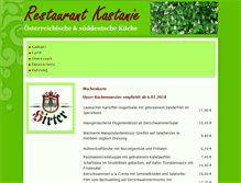 Tablet Screenshot of kastanieberlin.de